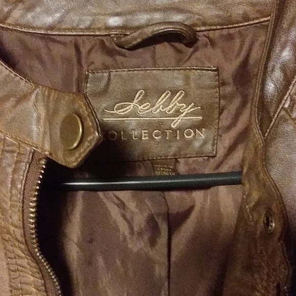 Real leather jacket - Picture 3 of 3